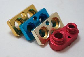 Anodized aluminum used in various applications