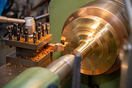 CNC Machining of copper part cnc machining of brass and copper and bronze parts