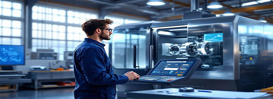 Programming a CNC machine using CAD/CAM software