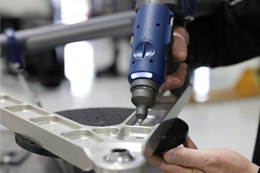 reverse engineering process using CMM programming