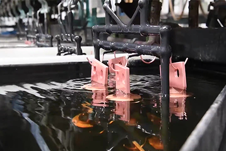 Rack Plating Process