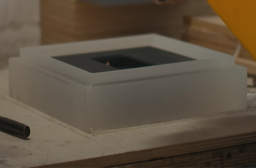 An overview of the urethane casting process, showcasing the different stages involved