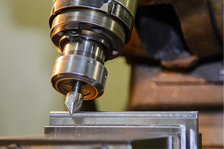 Chamfering using chamfer tool A part edge is chamfered using chamfer tools