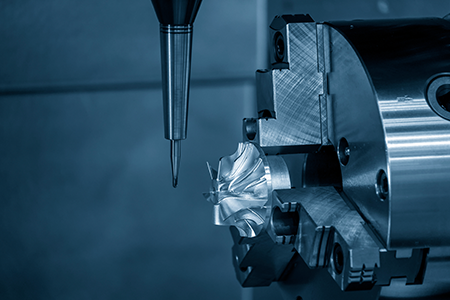 5 axis milling process Five axis milling for aerospace components