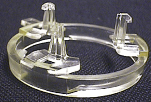 Snap fit joints made using injection molding