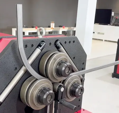 High-accuracy multi-axis CNC tube bending for industrial chassis.