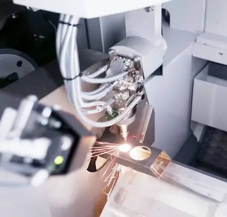 Industrial laser cutting services for thin and thick gauge metals.