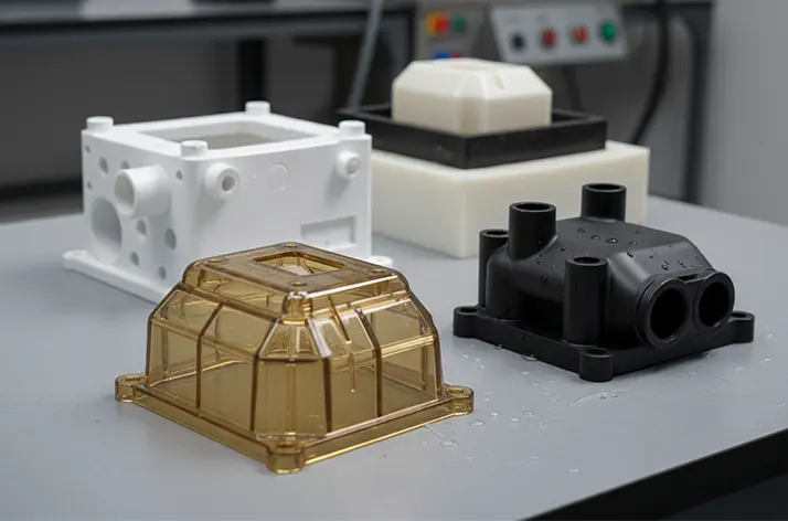 Vacuum casting prototype parts