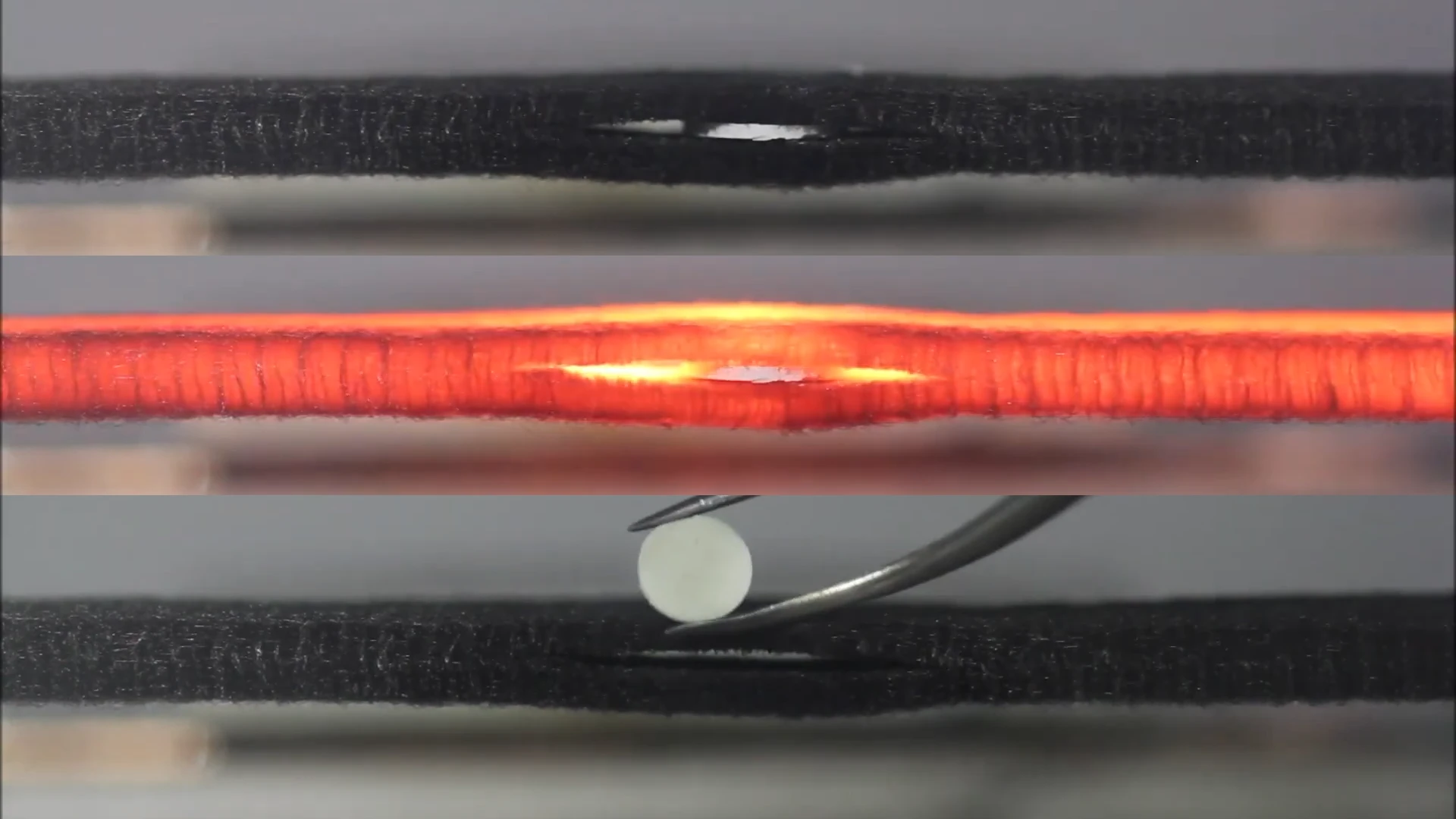 fast high temperature sintering stages
