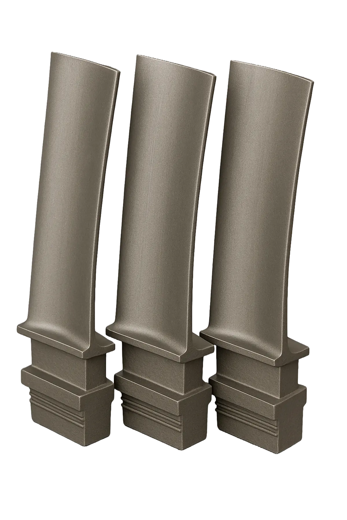 turbine blades (continuous 5-axis machining)