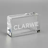 block of acrylic material